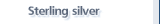 Sterling silver